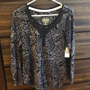Nine West Long Sleeve Top